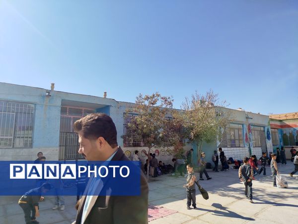 ایجاد فضای شاد وصمیمی در دبستان شهید عجمی فدافن