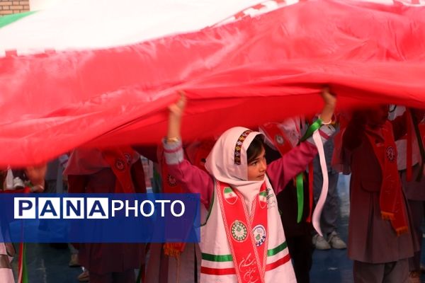 مراسم یاوران انقلاب در شهرستان آق قلا