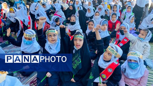 فاطمیه در مدرسه عصمت شهرستان باخرز