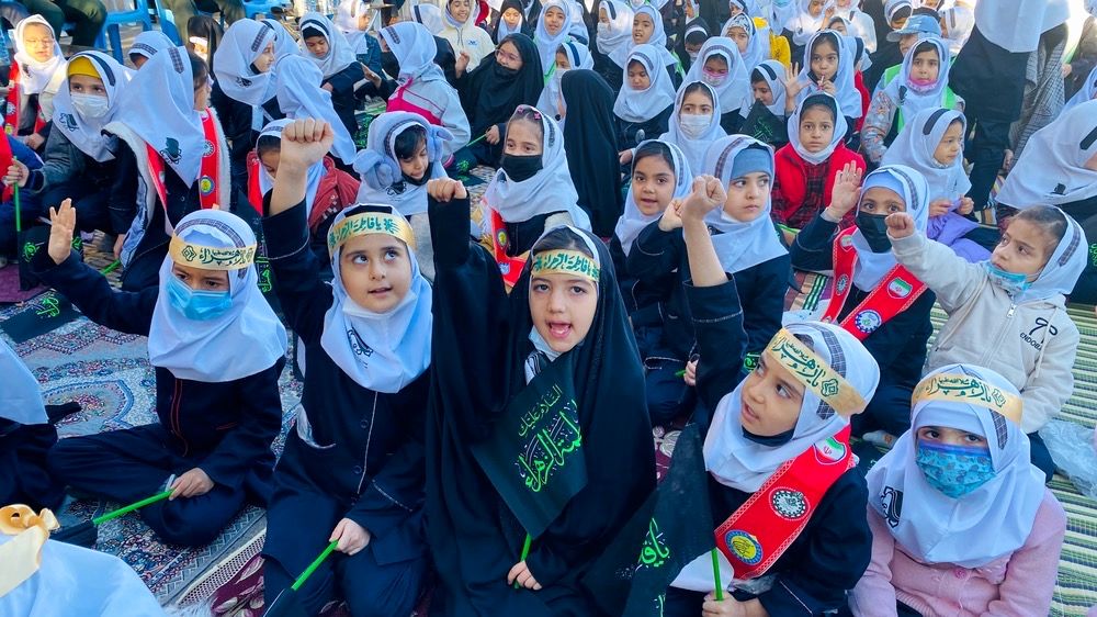 فاطمیه در مدرسه عصمت شهرستان باخرز