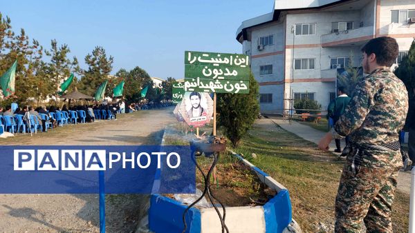 تشییع پیکر مطهر شهید گمنام با عطر فاطمیه