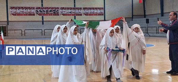 آیین افتتاحیه جشنواره فرهنگی ورزشی دختران آفتاب در بافق