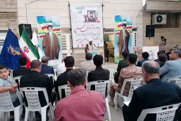 برگزاری اولین یادواره شهید آبروی محله و شهید مدافع حرم «مرتضی زرهرن» در شیروان 