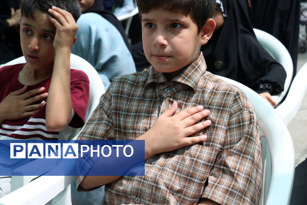 نونهالان، مهمانان ویژه موکب سازمان دانش‌آموزی خراسان رضوی