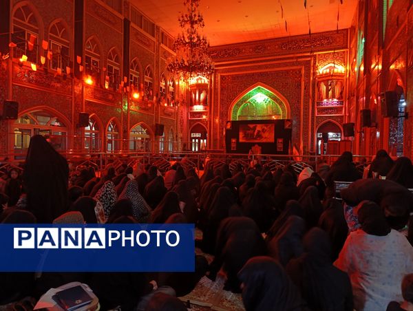 برگزاری مراسم شب سوم عزاداری اباعبدالله(ع) در تکیه ابوالفضلی نیشابور
