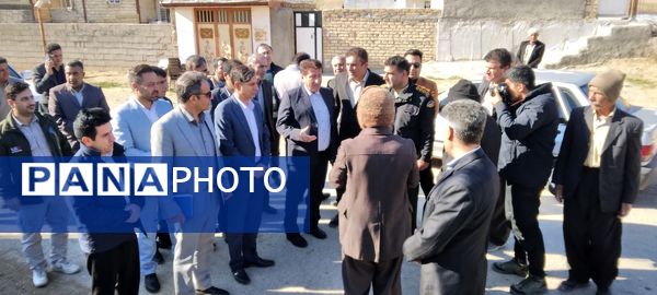 بازدید میدانی از پروژه‌های آبی، بهداشتی و سدهای تخریبی بخش طرهان