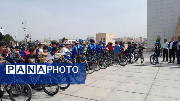 همایش بزرگ دوچرخه‌سواری دانش آموزان مقطع ابتدایی شهرستان تربت حیدریه 
