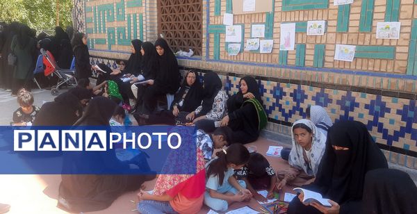 جاماندگان اربعین حسینی در  راهپیمایی حرم تا حرم نیشابور 