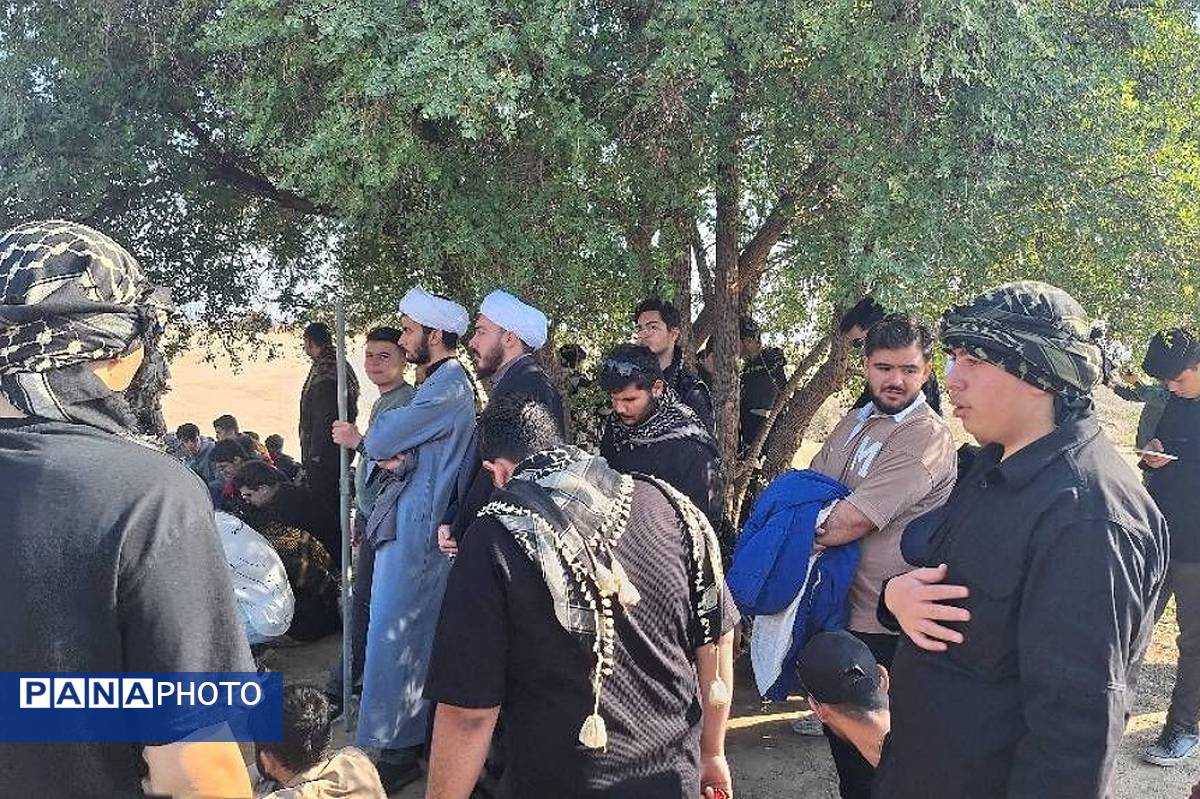 حضور دانش‌آموزان دبیرستان فرهنگیان شهید بهشتی ناحیه 2 شهرری در اردوی راهیان نور 