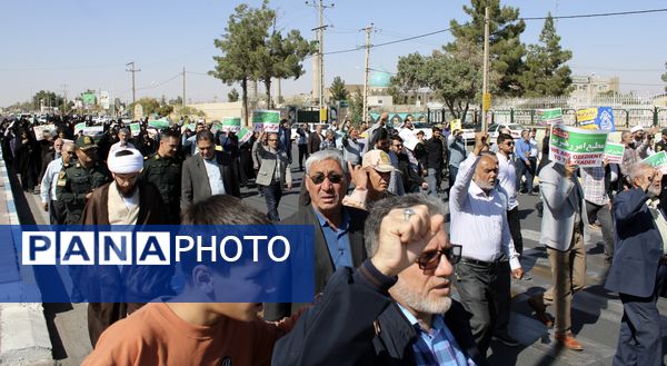 راهپیمایی بشارت نصر؛ نمایش وحدت، اقتدار و وفاداری ملت به آرمان‌های انقلاب در شهرستان تربت جام