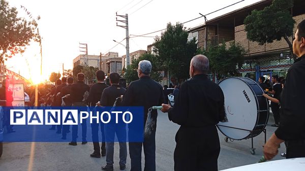 از کوچه تا خیابان، شهر بن غرق در عزای حسین بن علی(ع)