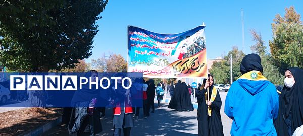 صدای وحدت دانش‌آموزان فارسان در روز ۱۳ آبان 