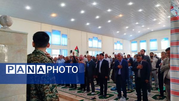 حضور پرشور کودکان و نوجوانان در راهپیمایی روز قدس لنده
