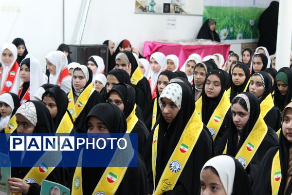 حضور قائم‌مقام سازمان دانش آموزی کشور در جمع پیشتازان معتکف گرمه 