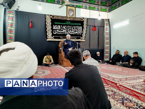 مجلس عزای حسینی در حوزه علمیه امام صادق (ع) کاشمر