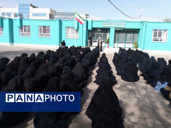 برگزاری گفتمان مهدوی در دبیرستان فاطمیه