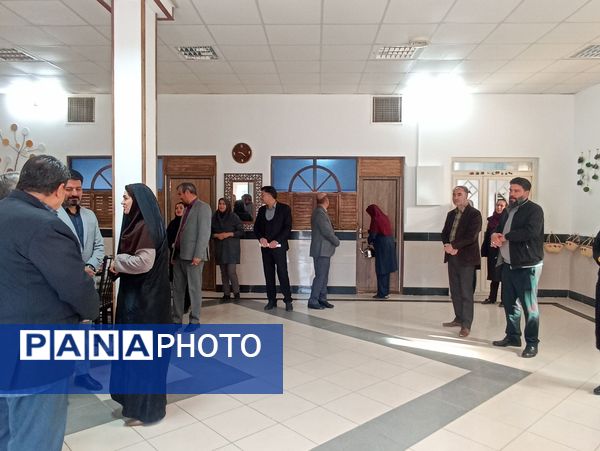 افتتاحیه کافه کتاب و سالن مطالعه در دبیرستان وکیلی۹