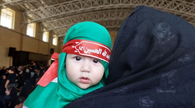 در سکوت گهواره‌ها، فریاد عشق حسین(ع) طنین انداخت