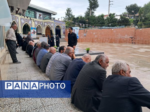پیاده‌روی جاماندگان اربعین در قائمشهر 