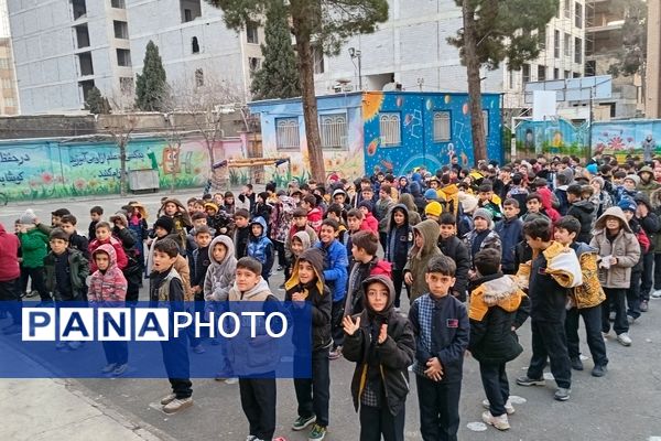 برپایی جشن طنین مقاومت در مدارس شهرستان قدس