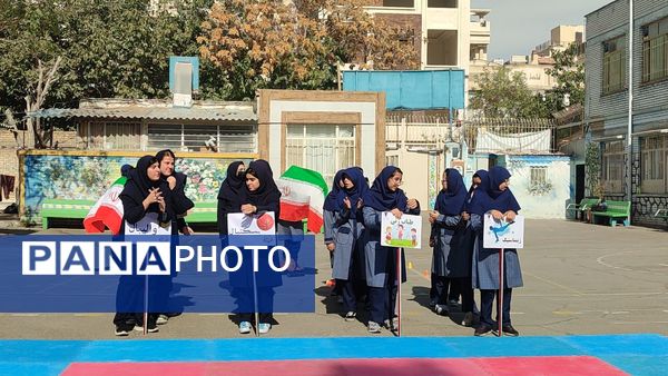 زنگ ورزش ، زنگ نشاط دبیرستان شاهد تکتم ناحیه ۳ مشهد