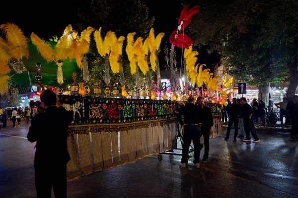 مراسم شب دوازدهم ماه محرم