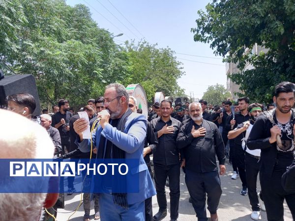 بزرگترین همایش روز عاشورای حسینی در دهنو خلیل‌آباد