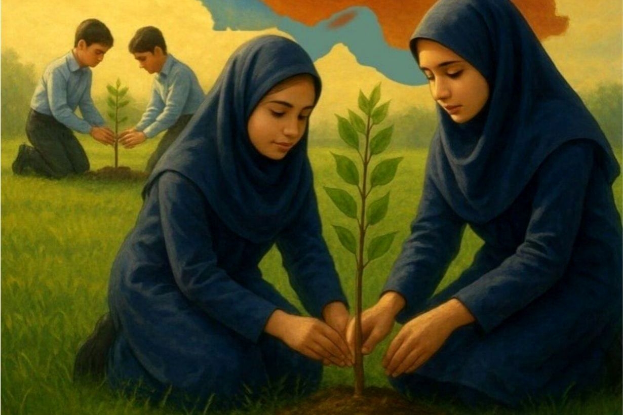 برگزاری پویش فرهنگی هنری ایران سرسبز