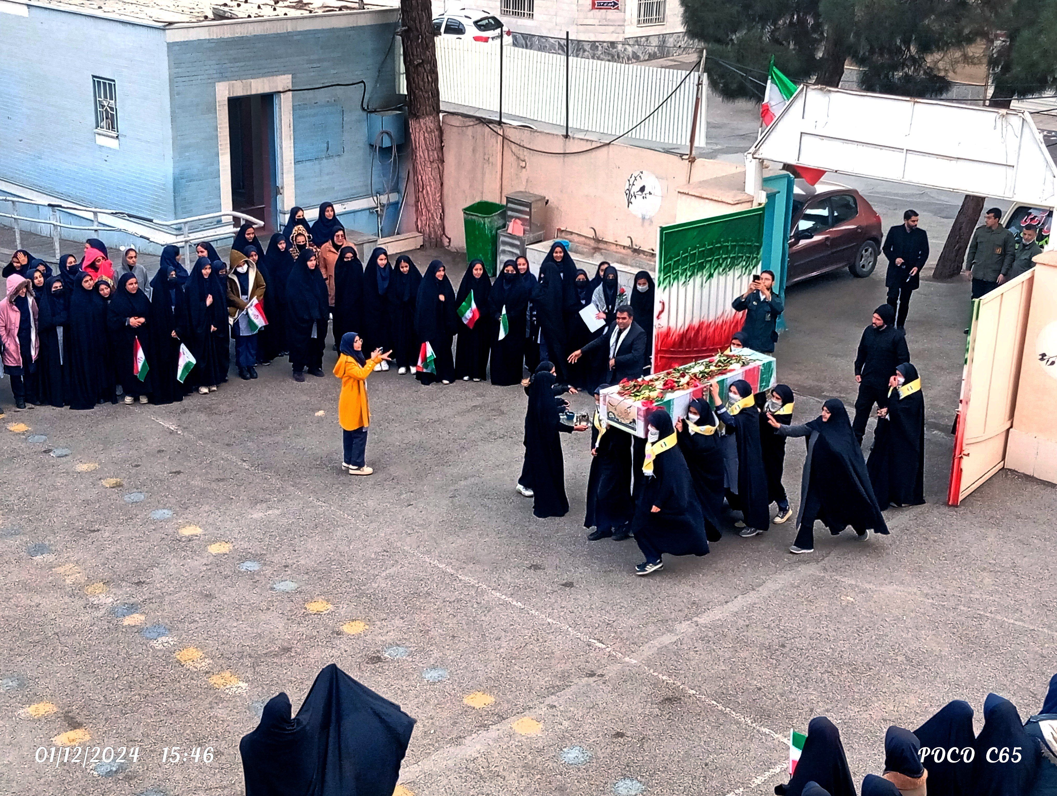 استقبال از شهید گمنام ، تجلی همبستگی و وحدت مردم در پاسداشت شهدا 