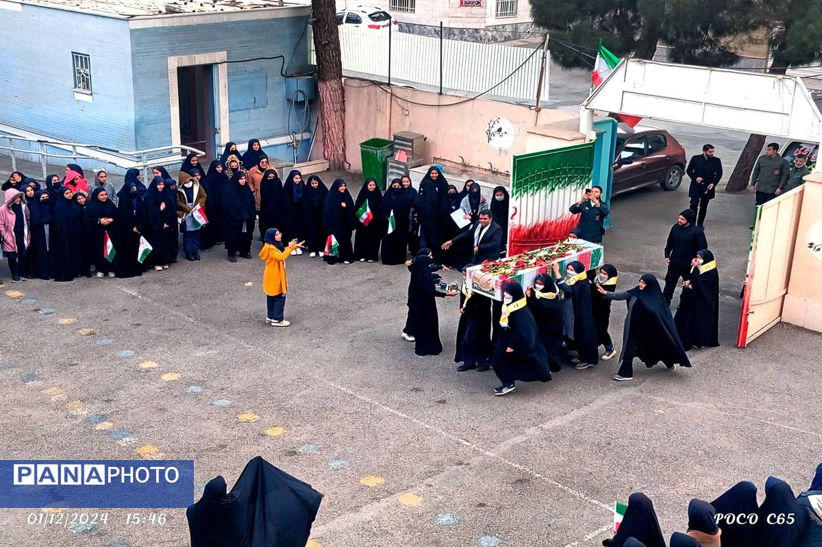 استقبال از شهید گمنام ، تجلی همبستگی و وحدت مردم در پاسداشت شهدا 