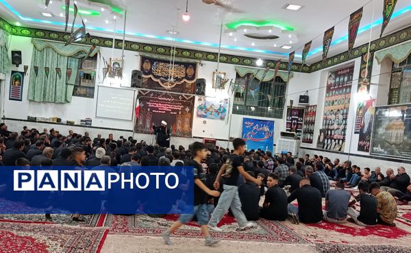 برگزاری مراسم عزاداری شب دوم محرم  در حسینیه شاهزاده علی اکبر 
