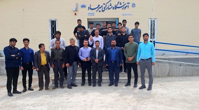 مراسم بدرقه دانش‌آموزان پایه دوازدهم مدرسه شهید سلیمانی