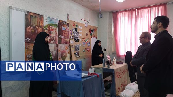 بازدید مسئولان آموزش و پرورش از مدرسه انقلاب دبیرستان فاطمه الزهرا آشخانه
