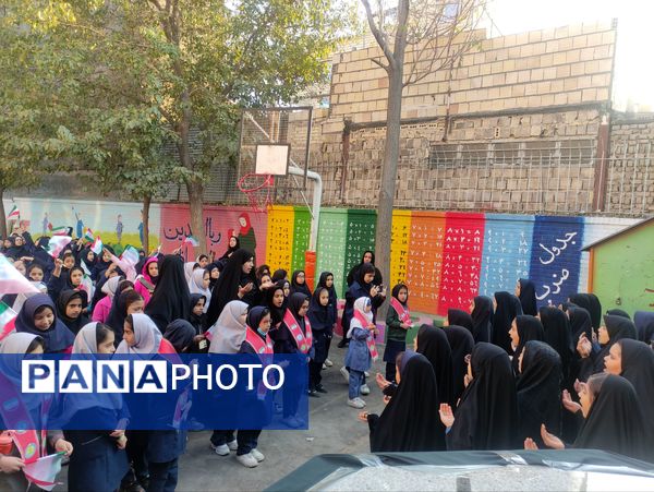 ۱۳ آبان روز دانش آموز و شهادت حضرت فاطمه زهرا در مدرسه مهندس رحمانی فرد ناحیه ۱ مشهد مقدس