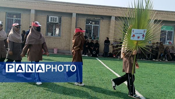 المپیاد ورزشی درون مدرسه‌ای در مدرسه شهید مطهری فین