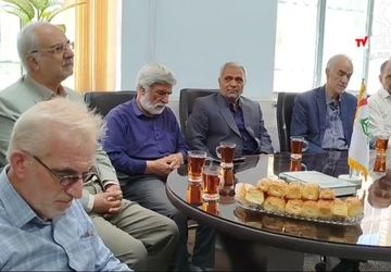 دیدار پیشکسوتان امور تربیتی با معاون پرورشی و تربیت‌بدنی اداره آموزش و پرورش شهرستان کاشمر