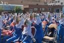 جشن الفبای رنگارنگ در دبستان دخترانه حضرت زینب (س) یک در ملارد 