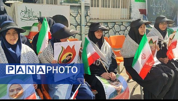 زنگ ورزش ، زنگ نشاط دبیرستان شاهد تکتم ناحیه ۳ مشهد