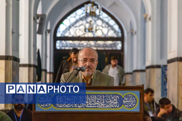 آیین معنوی اعتکاف در حرم مطهر رضوی- ۱