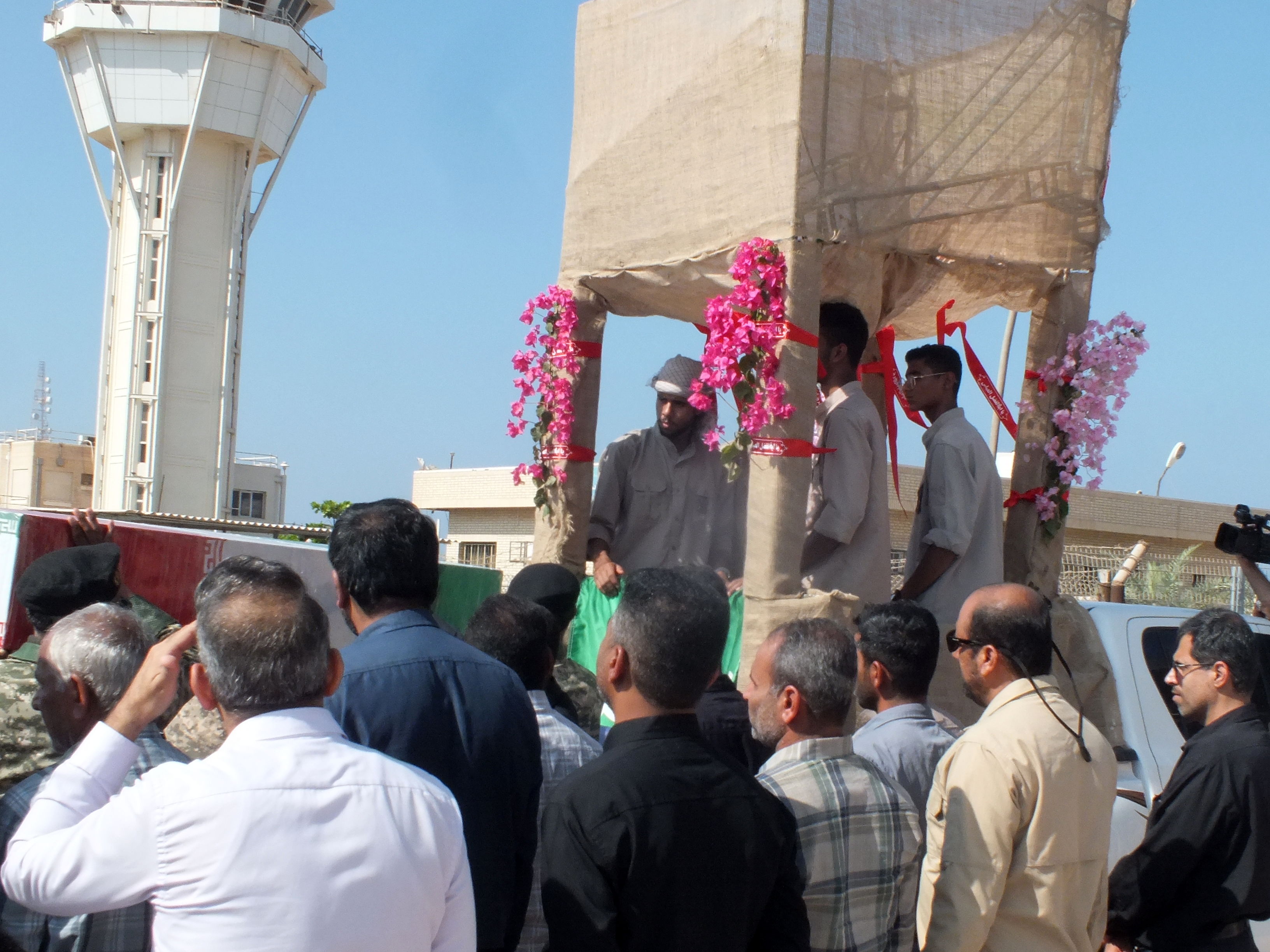 شهید گمنام، مهمان مردم بوموسی شد