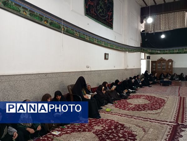 قرائت دعای ندبه در هیئت عاشقان حضرت ابوالفضل نیشابور