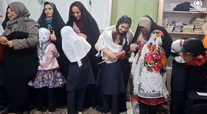 مراسم ولادت حضرت فاطمه زهرا (س) در دبستان توحید کلاته رودبار 