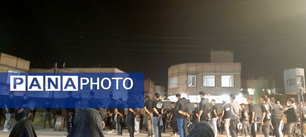 مراسم عزاداری دهه اول محرم در مسجد چهارده معصوم  نیشابور 