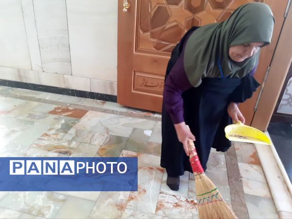 حلول ماه مبارک رجب جلوه‌ای از بندگی و خدمت در باغمزار