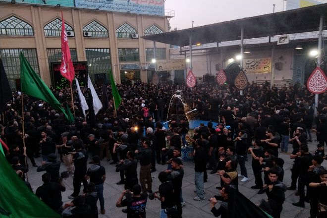 اجتماع عاشقان قمر بنی هاشم همزمان با « یُوم اَلعَبّاسْ»  در بیرجند 