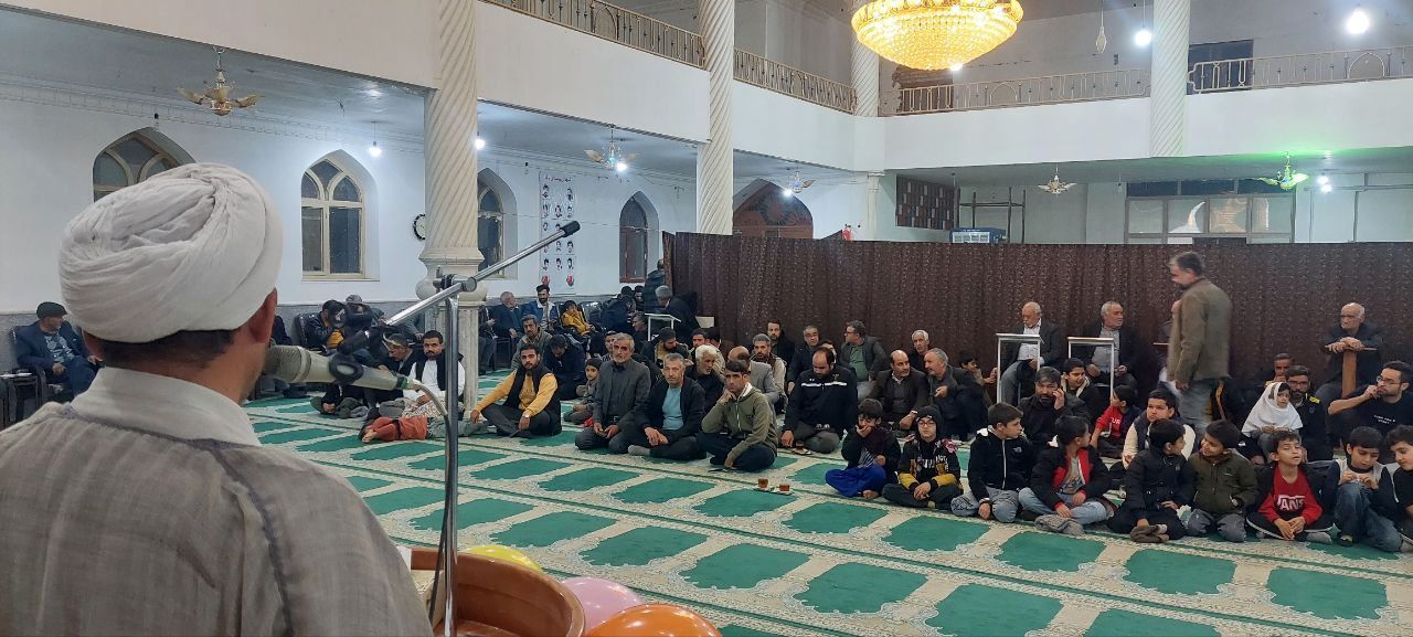 جشن ولادت امام علی (ع)در مسجد جامع روستای ارغا