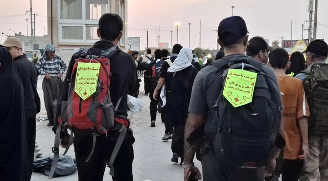 گزارش خبرنگار پانا از پیاده روی اربعین حسینی
