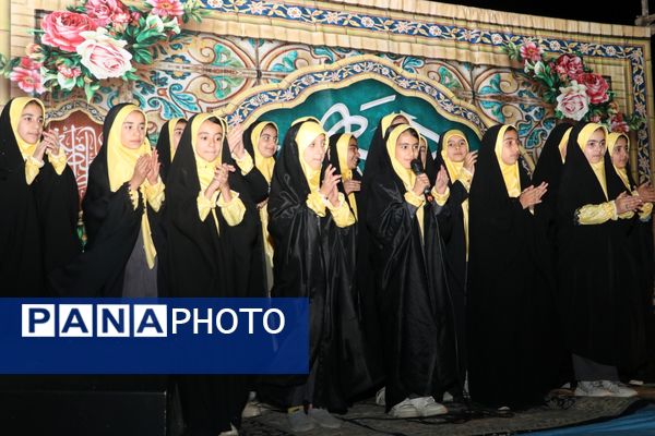برگزاری جشن بزرگ میلاد با سعادت کریمه اهل بیت و روز دختر در آشخانه