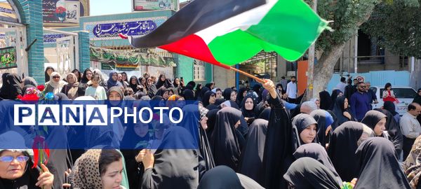 اجتماع بزرگ شیروانی‌ها در محکومیت جنایات صهیونسیتها با سخنرانی «سحر امامی»
