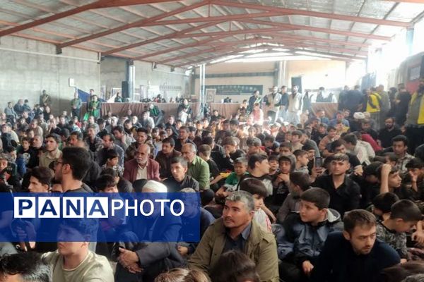 حضور پرشور عزاداران در سالروز شهادت حضرت فاطمه زهرا (س)